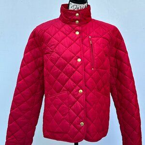 Ralph Lauren quilted jacket, slightly puffy.